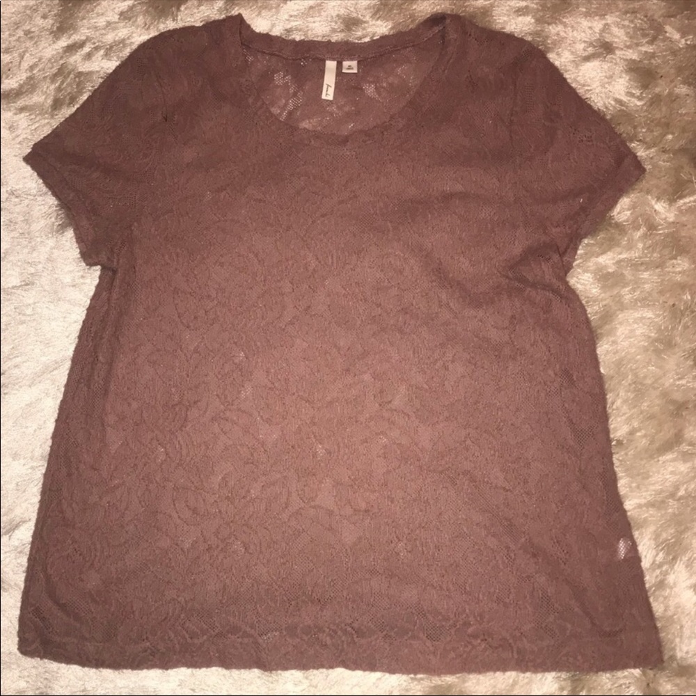 Frenchi Lace Tee